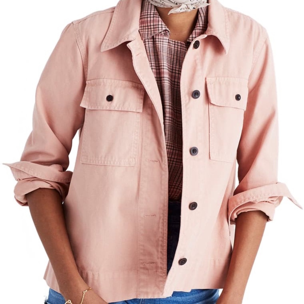 Northward cropped army jacket